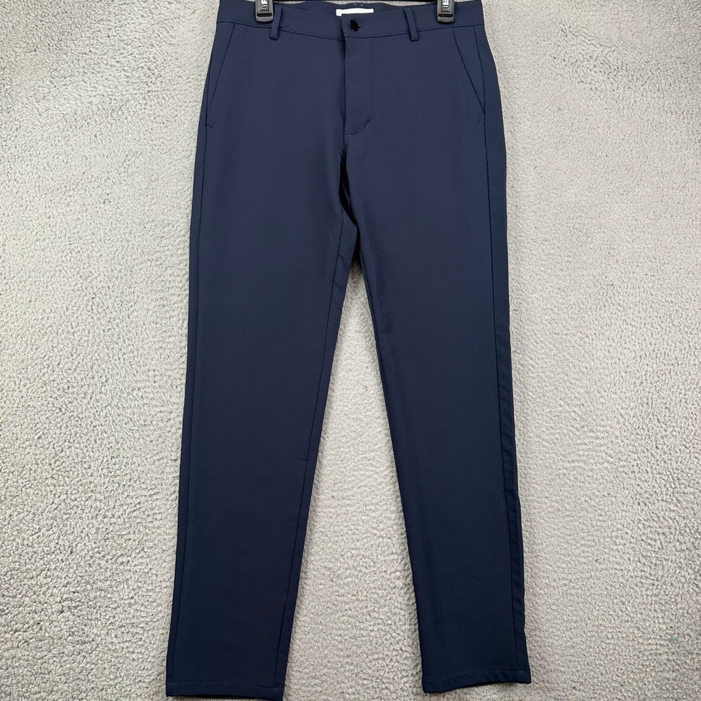 Day & Age Pants Mens 30x30 Performance Chino Navy Blue Stretch Slim Fit EUC